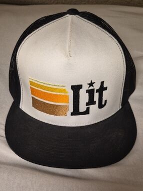 The Classic Black and Gold Mesh Trucker Hat